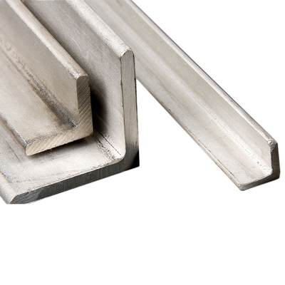 Bar angolare in acciaio inossidabile di grado ASTM AISI 202 304 309S 5m 6m 8m Lunghezza per l'industria
