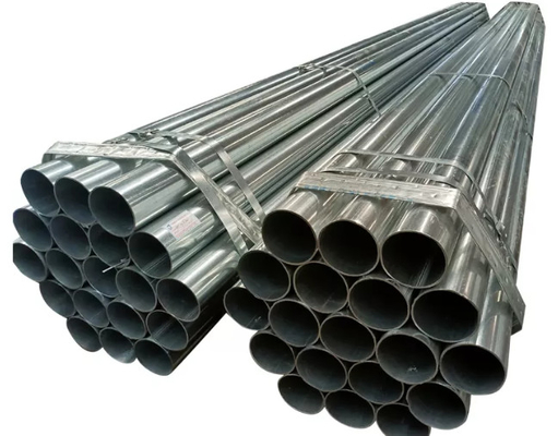 Q195 Q345 Tubo in acciaio galvanizzato a caldo 5,8 m 6 m 12 m Lunghezza Rotonda/Quadrata/Rettangolo