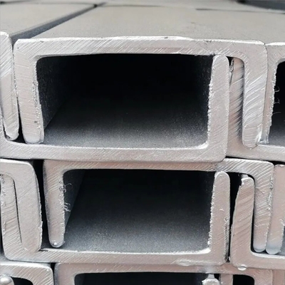 Canali di acciaio inossidabile di alta qualità ASTM 301 201 304 5m 6m lunghezza per l'industria