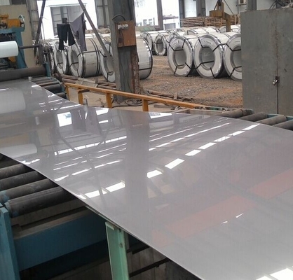 Fogli di acciaio inossidabile di grado ISO DIN ASTM 301 302 304 laminati a caldo / laminati a freddo