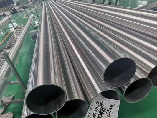 Tubo di acciaio inossidabile laminato a caldo DIN AISI ASTM 201 301 304 di grado senza saldatura per l'industria