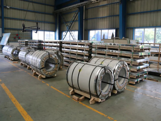 Coil in acciaio inossidabile ASTM 304 321H 347 di grado laminato a freddo 1 mm 1,2 mm Spessore 1000 mm 1219 mm Larghezza BA/2B Superficie